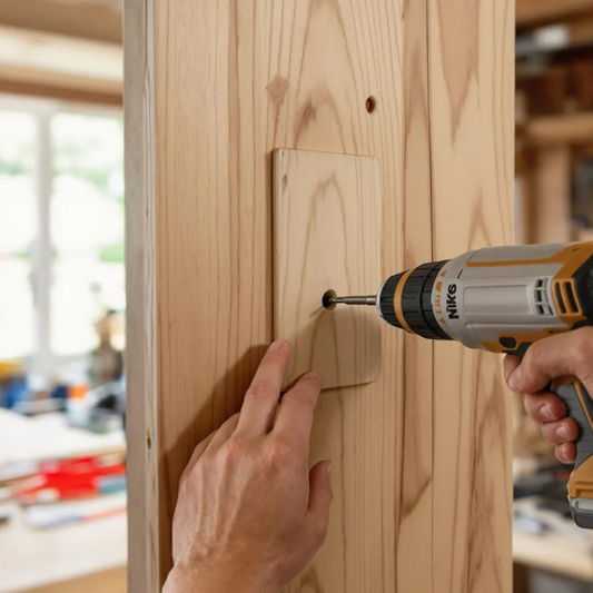 Comment fixer un porte manteau sur une porte en bois ? Nos astuces
